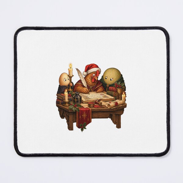 Item preview, The Scriptorium on Christmas Eve designed and sold by Hermandad-dlt.