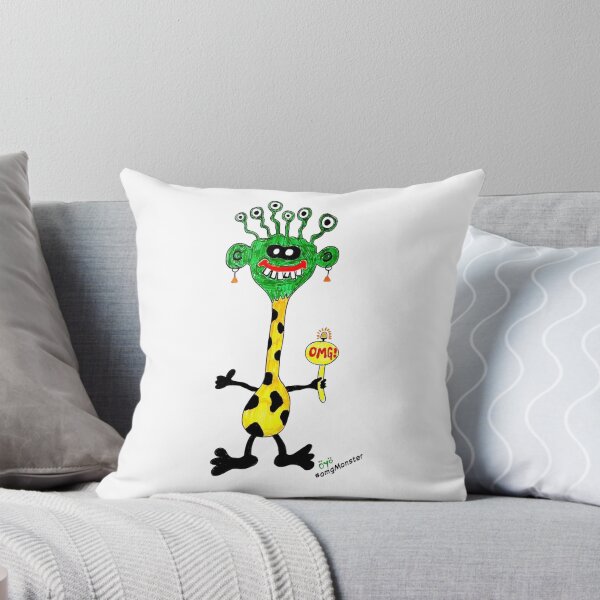 Item preview, Green Headed Monster OMG Sign designed and sold by OYOBreitiMaul.