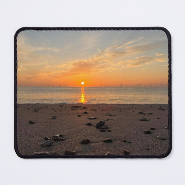 Item preview, Sunrise Over Calm Ocean Horizon designed and sold by Astute-Artio-Photography.