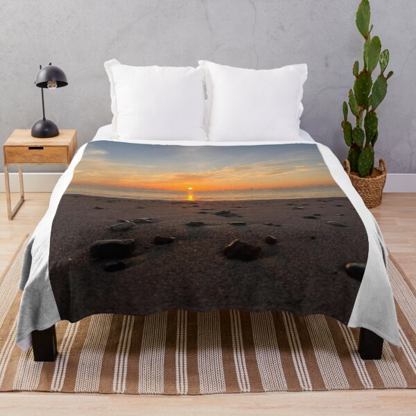 Item preview, Sunrise Over Calm Ocean Horizon designed and sold by Astute-Artio-Photography.