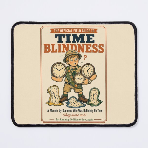 Item preview, Time Blindness Survival Guide designed and sold by MOSIDRIP™.