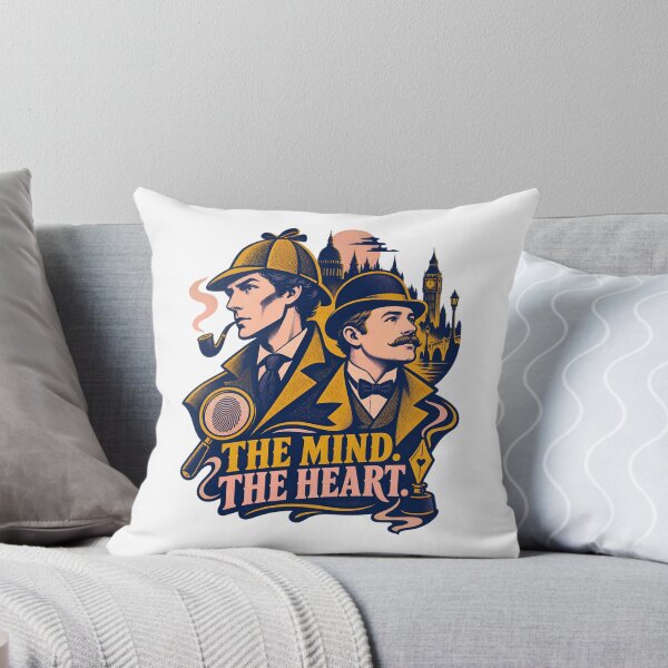 Item preview, Sherlock Holmes and Watson: The Mind and the Heart designed and sold by Fenay Designs.