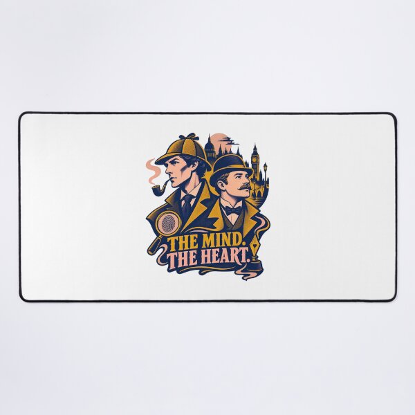 Item preview, Sherlock Holmes and Watson: The Mind and the Heart designed and sold by Fenay Designs.