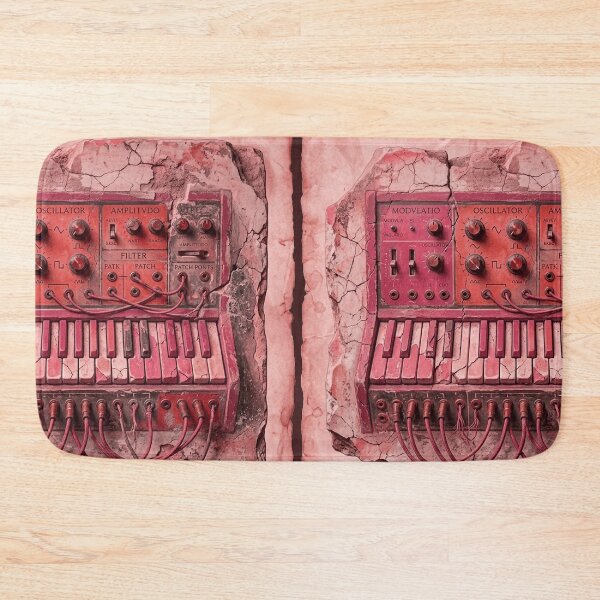 Item preview, Pompeii Synthesizer Crimson Red - Ancient Roman Wall Art designed and sold by codex antique.
