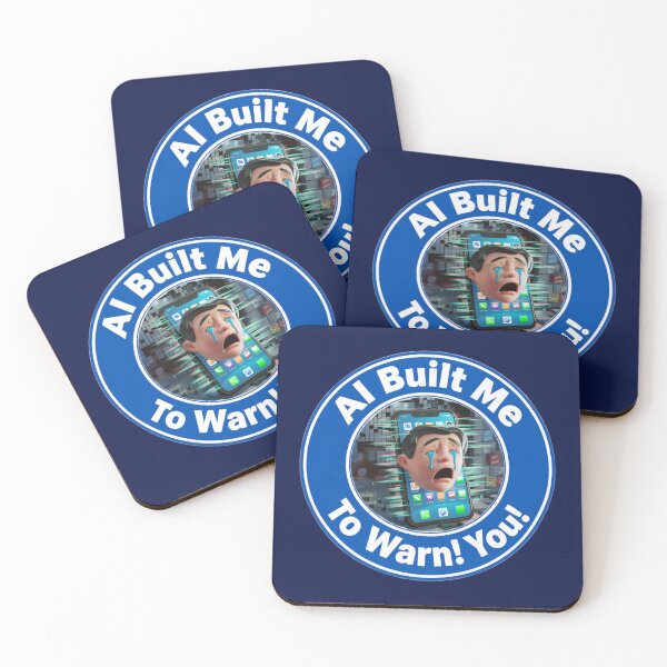 Item preview, AI Built Me - To Warn YOU designed and sold by alien almanac.