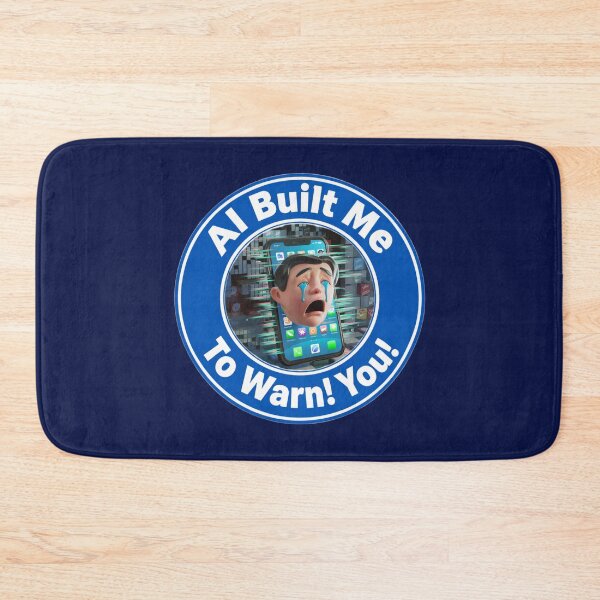 Item preview, AI Built Me - To Warn YOU designed and sold by alien almanac.
