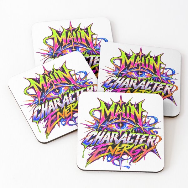 Item preview, Main Character Energy Colorful Statement Design designed and sold by RDproject.