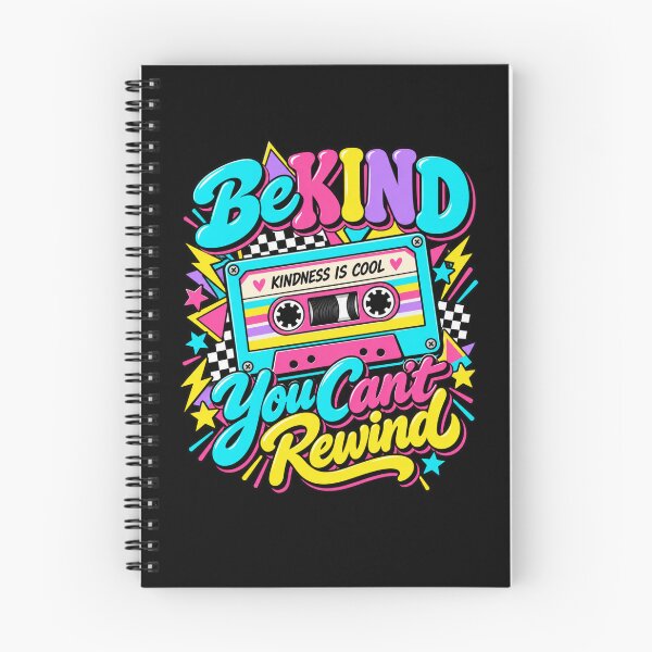 Item preview, Kindness Positive Music Lover Be Kind You Can't Rewind Inspirational T-Shirt designed and sold by Trendably.