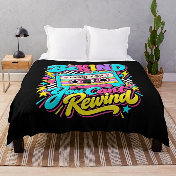 Item preview, Kindness Positive Music Lover Be Kind You Can't Rewind Inspirational T-Shirt designed and sold by Trendably.