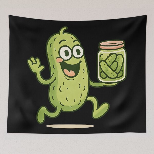 Item preview, Funny Pickle Shirt | Cute Pickle Lover Art designed and sold by Basma Designs | Retro, Kawaii Shirts & Stickers.
