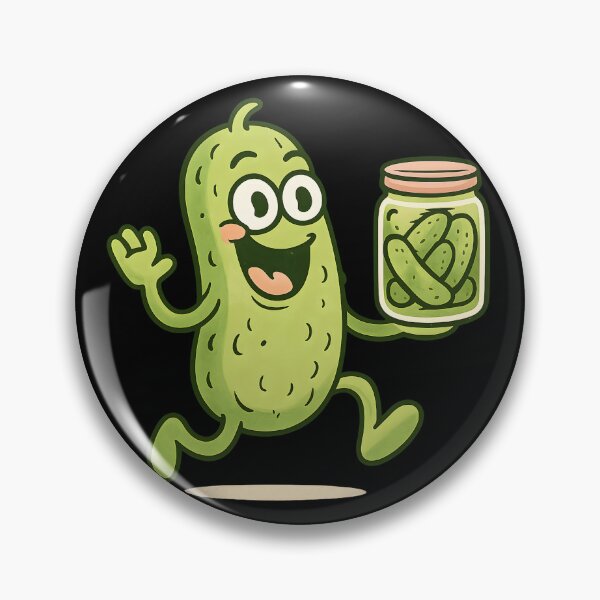 Item preview, Funny Pickle Shirt | Cute Pickle Lover Art designed and sold by Basma Designs | Retro, Kawaii Shirts & Stickers.