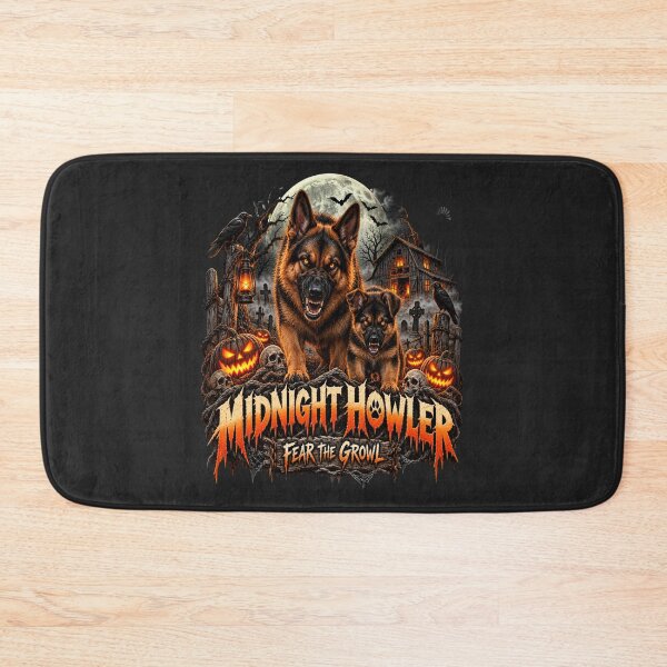 Item preview, Midnight Howler Fear the Growl designed and sold by PawPlanetPro.