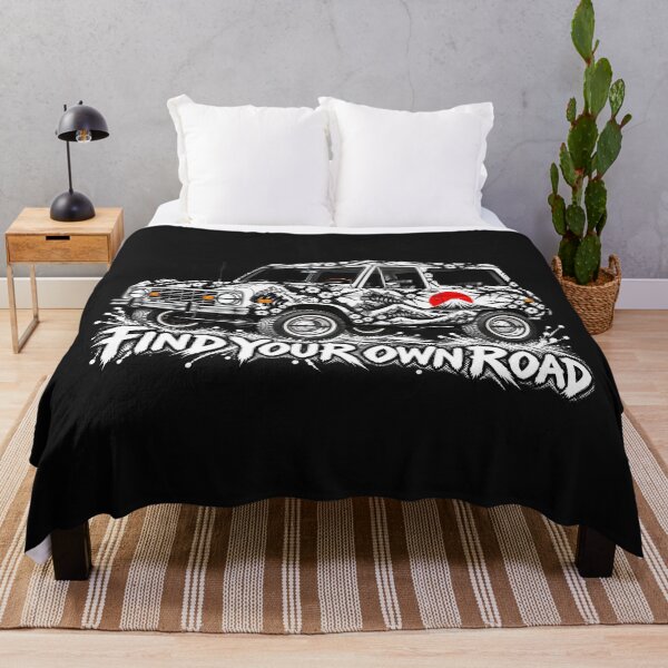 Item preview, Find Your Own Road – Japanese Art 4x4　white designed and sold by KASUMINK.