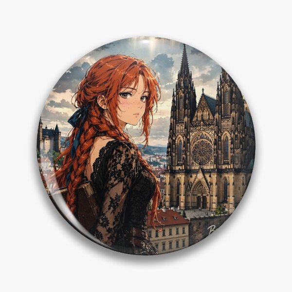 Item preview, Czech Republic — St. Vitus Cathedral — A Mysterious Evening Inside Prague's Gothic Heart designed and sold by DibujandoPorfa.