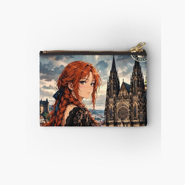 Item preview, Czech Republic — St. Vitus Cathedral — A Mysterious Evening Inside Prague's Gothic Heart designed and sold by DibujandoPorfa.