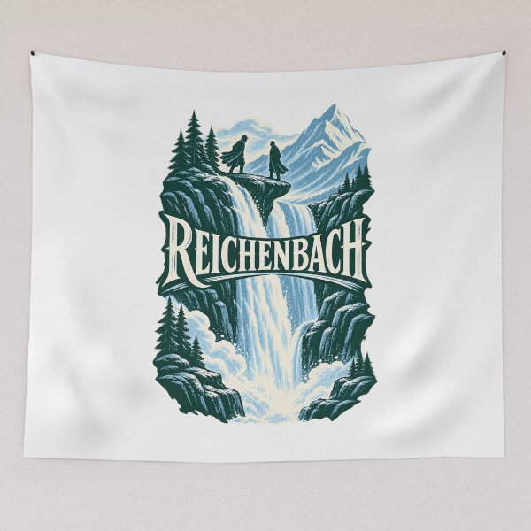 Item preview, Sherlock Holmes: Reichenbach Falls Showdown designed and sold by Fenay Designs.