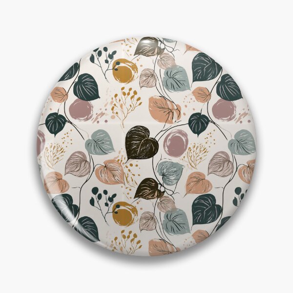 Item preview, Blooming Pothos Texture  - Retro Flower Floral - Anniversary Gifts For Him designed and sold by RoyalStarsPatts.