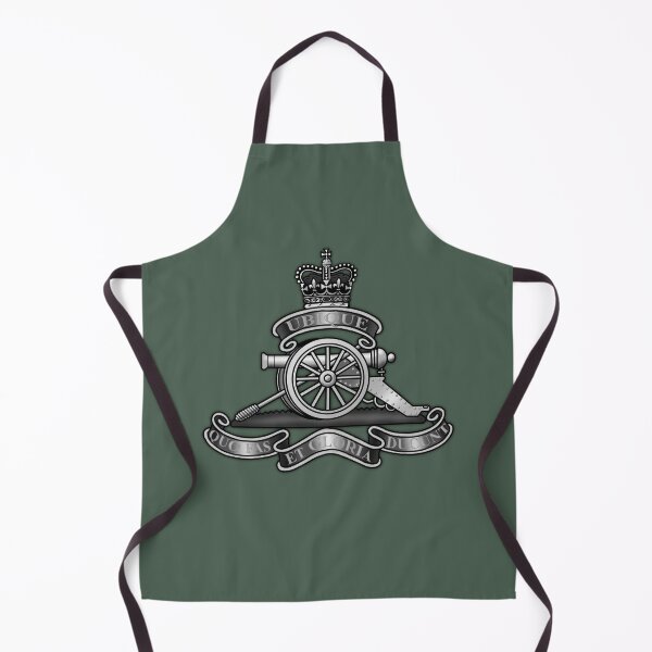Item preview, Royal Artillery Cap Badge black and white designed and sold by Auburn-Art.