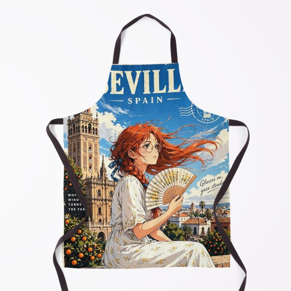 Item preview, Spain — Seville Cathedral — A Warm Andalusian Afternoon of Romance and Laughter designed and sold by DibujandoPorfa.