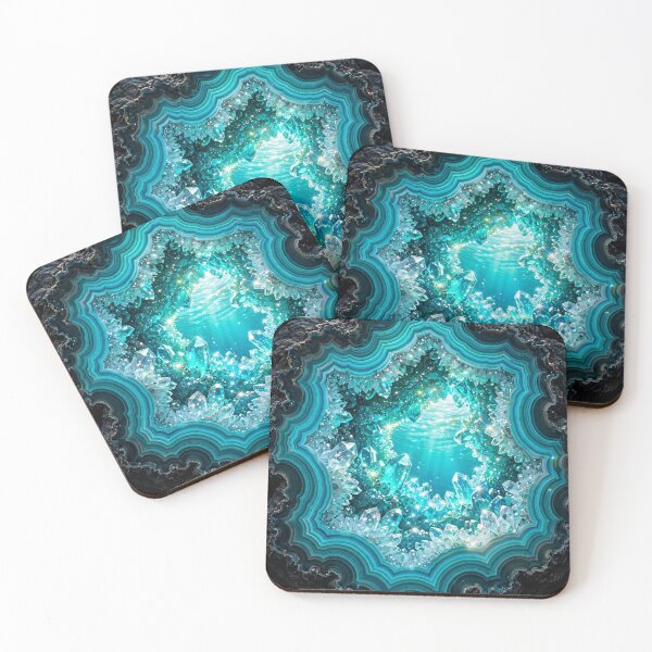 Item preview, ocean geode designed and sold by LunaAdventurer.