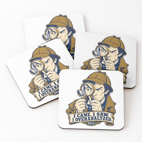 Item preview, Sherlock Holmes: I Came, I Saw, I Overanalyzed designed and sold by Fenay Designs.