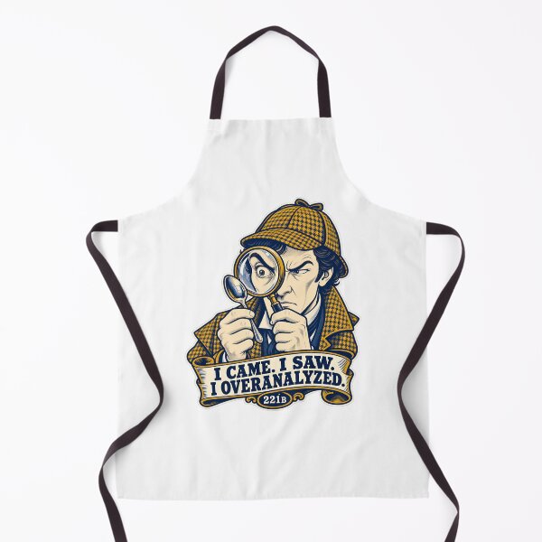 Item preview, Sherlock Holmes: I Came, I Saw, I Overanalyzed designed and sold by Fenay Designs.