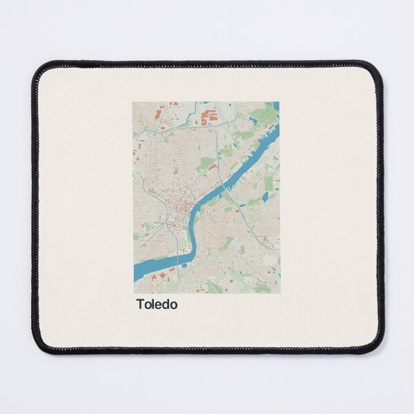 Item preview, Toledo Minimalistic Map Art designed and sold by MapsNerd.