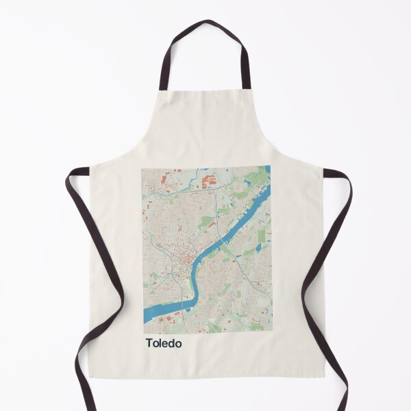 Item preview, Toledo Minimalistic Map Art designed and sold by MapsNerd.