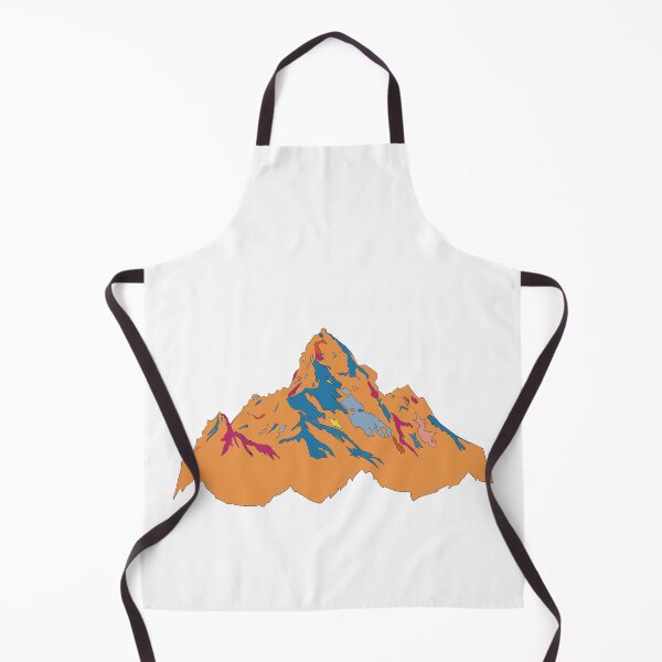 Item preview, Night Everest - Geometric Alpine Peak Art designed and sold by iampaulmorris.