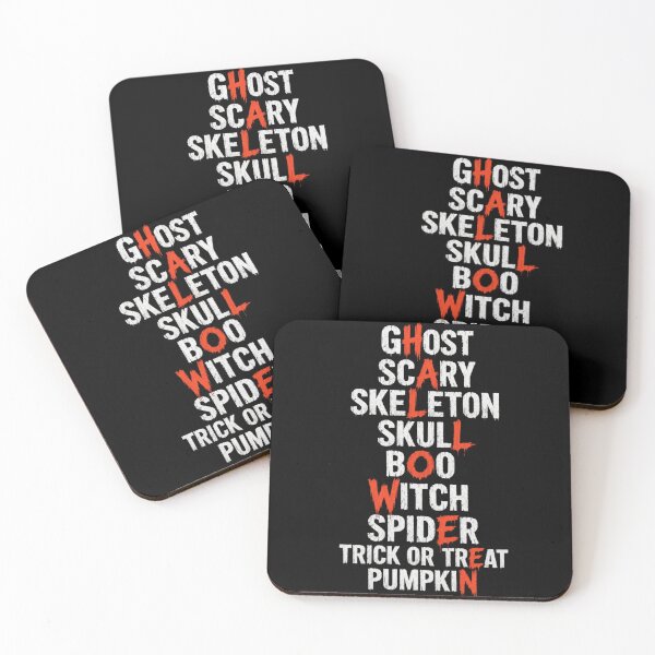 Item preview, Vintage Halloween Acrostic Word Puzzle Spooky designed and sold by CF_VintageDesign.
