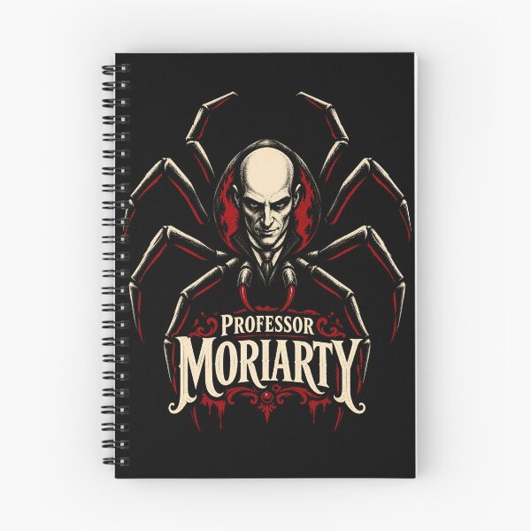 Item preview, Sherlock Holmes: El profesor Moriarty Spider designed and sold by Fenay Designs.