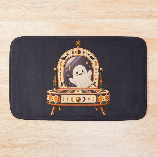 Item preview, Retro Haunted Vanity Mirror Ghost designed and sold by AliAltinelArt.
