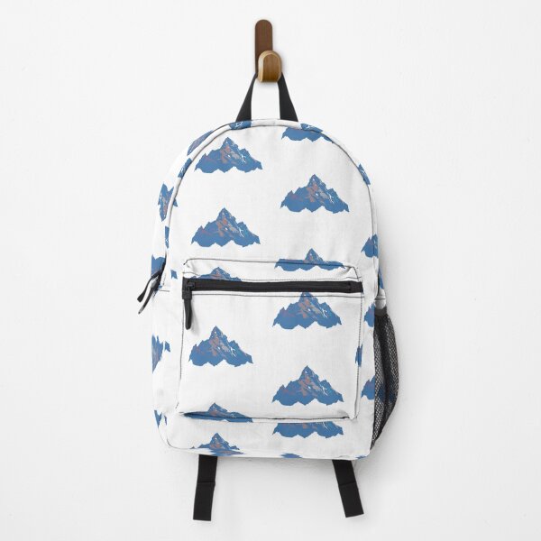 Item preview, Winter Blue Everest - Geometric Alpine Peak Art designed and sold by iampaulmorris.