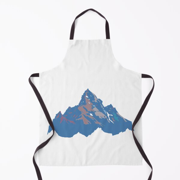Item preview, Winter Blue Everest - Geometric Alpine Peak Art designed and sold by iampaulmorris.