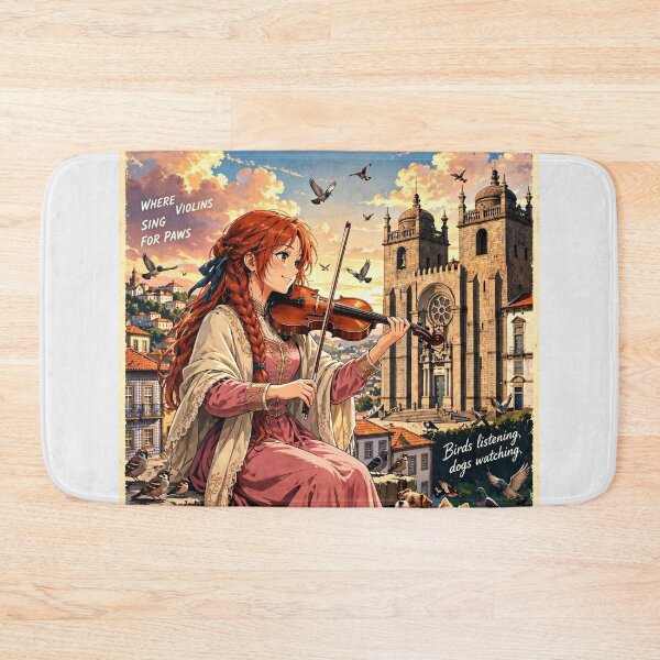 Item preview, Portugal — Porto Cathedral — A Romantic Sunset Over the Old Streets of Porto designed and sold by DibujandoPorfa.