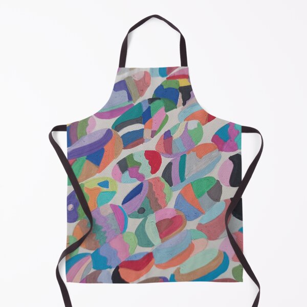 Item preview, Colorful Abstract Shapes Pattern – Pastel Geometric Modern Art. designed and sold by fbtrisha.