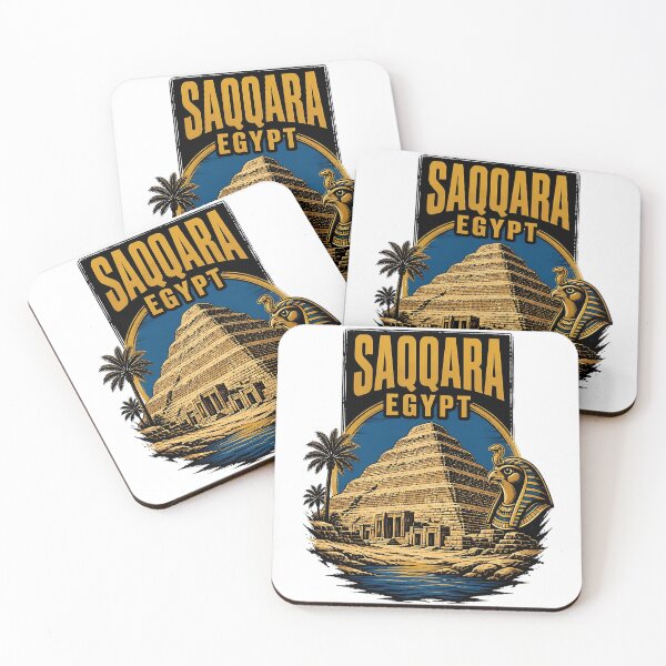 Item preview, Saqqara Egypt Vintage Travel Tourism designed and sold by TravelersGems.