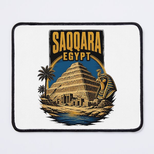 Item preview, Saqqara Egypt Vintage Travel Tourism designed and sold by TravelersGems.