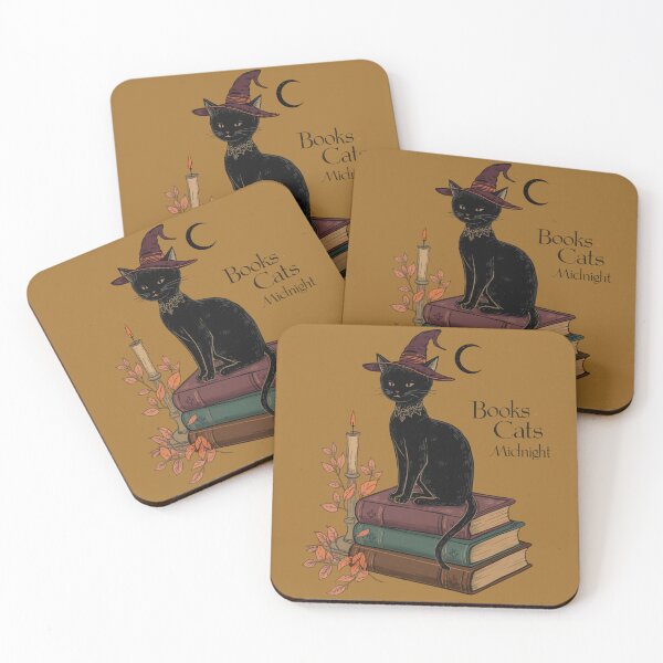 Item preview, Gothic Black Cat Book Lover designed and sold by ChicTrendz.