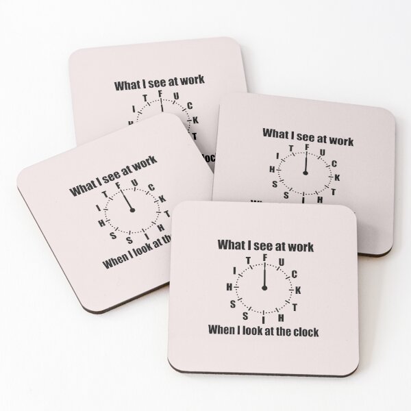 Item preview, What I See At Work When I Look At The Clock Funny designed and sold by ChuyenSuperx.