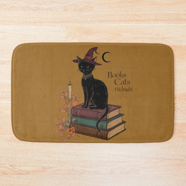 Item preview, Gothic Black Cat Book Lover designed and sold by ChicTrendz.