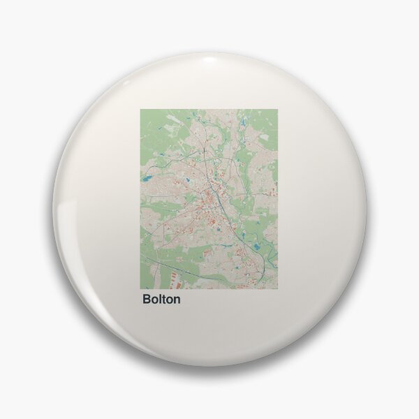 Item preview, Bolton Minimalistic Map Art designed and sold by MapsNerd.
