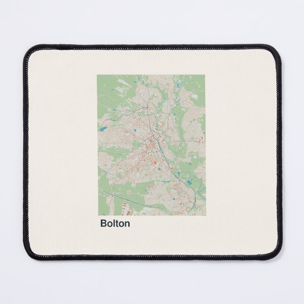 Item preview, Bolton Minimalistic Map Art designed and sold by MapsNerd.