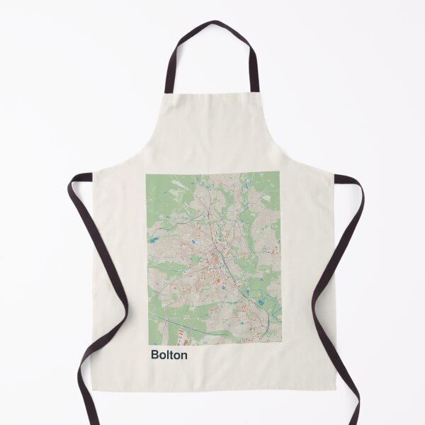 Item preview, Bolton Minimalistic Map Art designed and sold by MapsNerd.