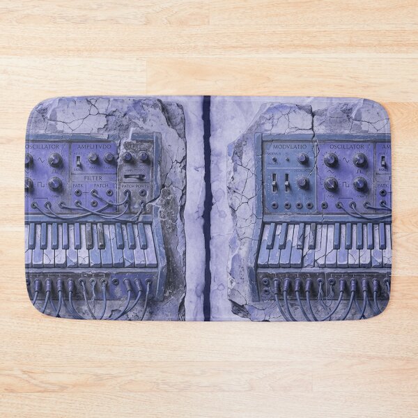 Item preview, Pompeii Synthesizer Imperial Violet - Ancient Roman Fresco designed and sold by codex antique.