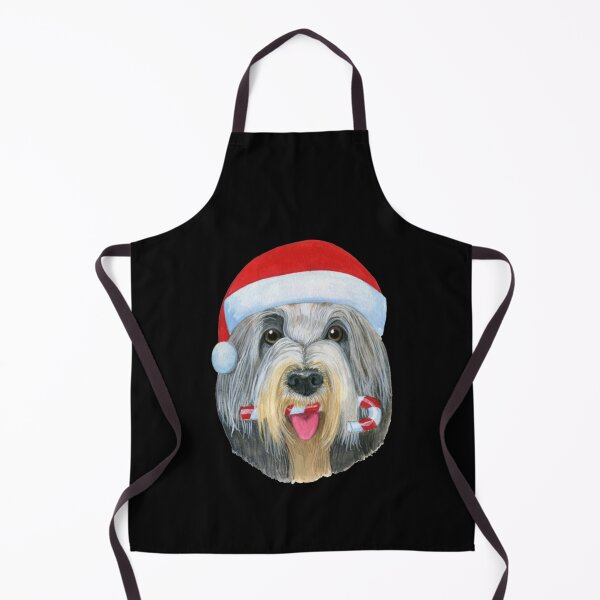 Item preview, Christmas Bearded Collie Sticker designed and sold by shophanhanh.