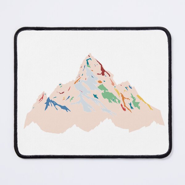 Item preview, Cold Tone Everest - Geometric Alpine Peak Art designed and sold by iampaulmorris.
