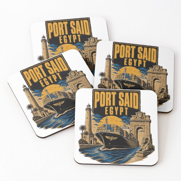Item preview, Port Said Egypt Vintage Travel Tourism designed and sold by TravelersGems.