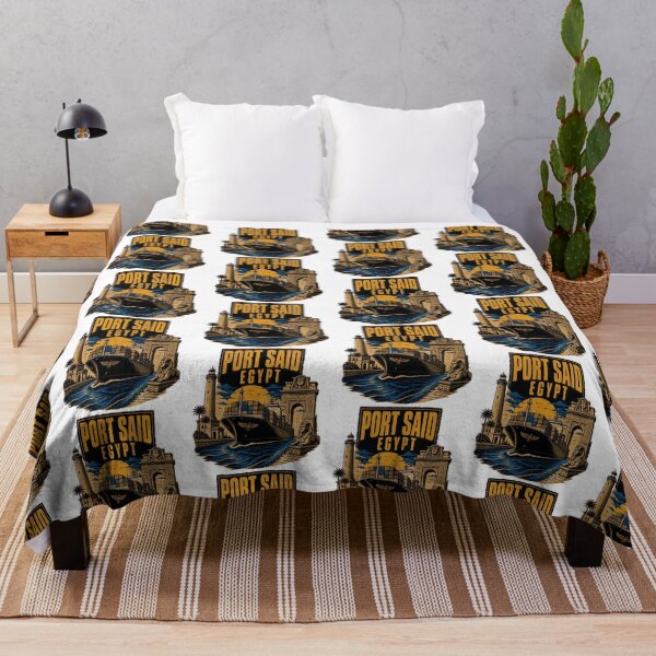 Item preview, Port Said Egypt Vintage Travel Tourism designed and sold by TravelersGems.