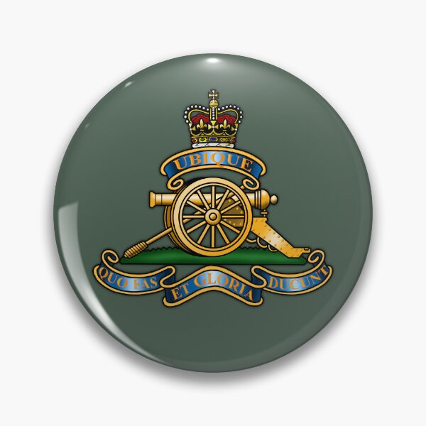 Item preview, Royal Artillery Cap Badge colour designed and sold by Auburn-Art.